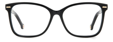 Designer Women Carolina Herrera Eyeglasses: HER 0108 - Black Nude- SpecSMART Eye Clinic (Front View)